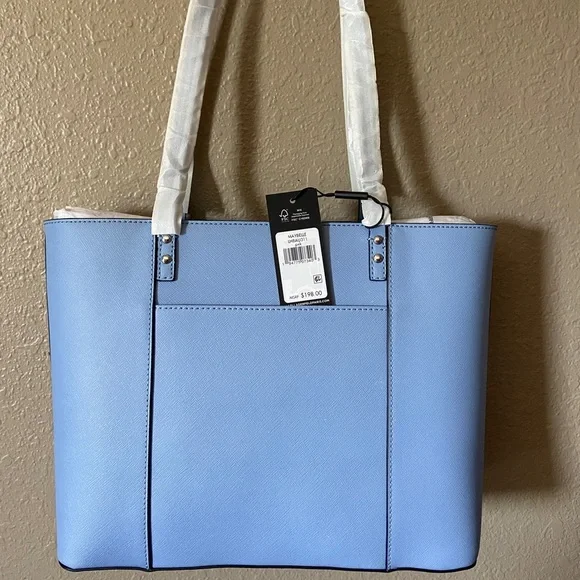 Karl Lagerfeld Paris Maybelle Leather Tote - Picture 3 of 6